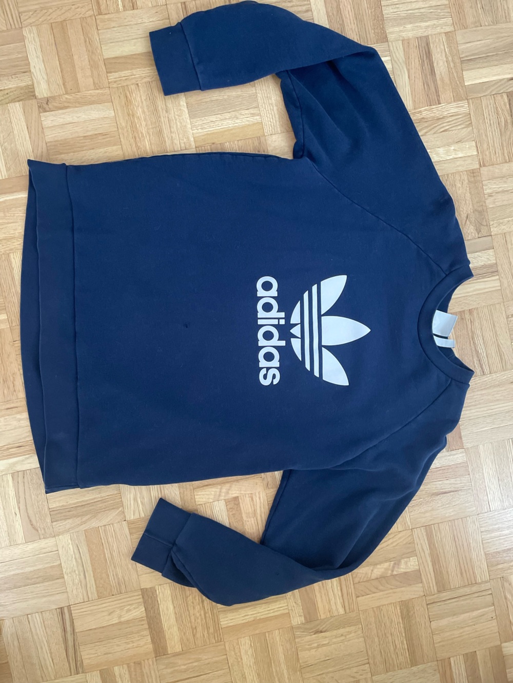 Adidas Navy Crewneck